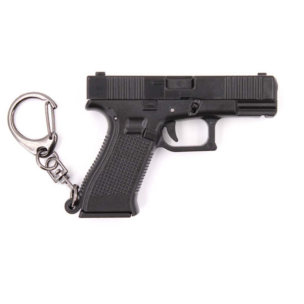 LLAVERO PISTOLA G18 6,5 CM NEGRO