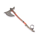 LLAVERO HACHA 1255 GOW 16 CM GRIS