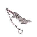 LLAVERO ESPADA 1254 GOW 13 CM GRIS