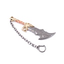 LLAVERO ESPADA 1253 GOW 13 CM GRIS-DORADO