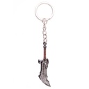 LLAVERO ESPADA 1245 GOW 6 CM GRIS