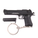 LLAVERO PISTOLA DESERT EAGLE 6 CM NEGRO