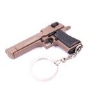 LLAVERO PISTOLA DESERT EAGLE 6 CM TAN