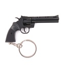 LLAVERO REVOLVER 357 7,3 CM NEGRO
