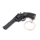 LLAVERO REVOLVER 357 7,3 CM NEGRO