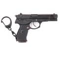 LLAVERO PISTOLA QSZ-92 7 CM NEGRO