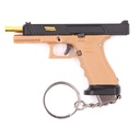 LLAVERO PISTOLA G34 7 CM NEGRO-TAN