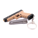 LLAVERO PISTOLA G34 7 CM NEGRO-TAN