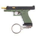 LLAVERO PISTOLA G34 7 CM NEGRO-VERDE