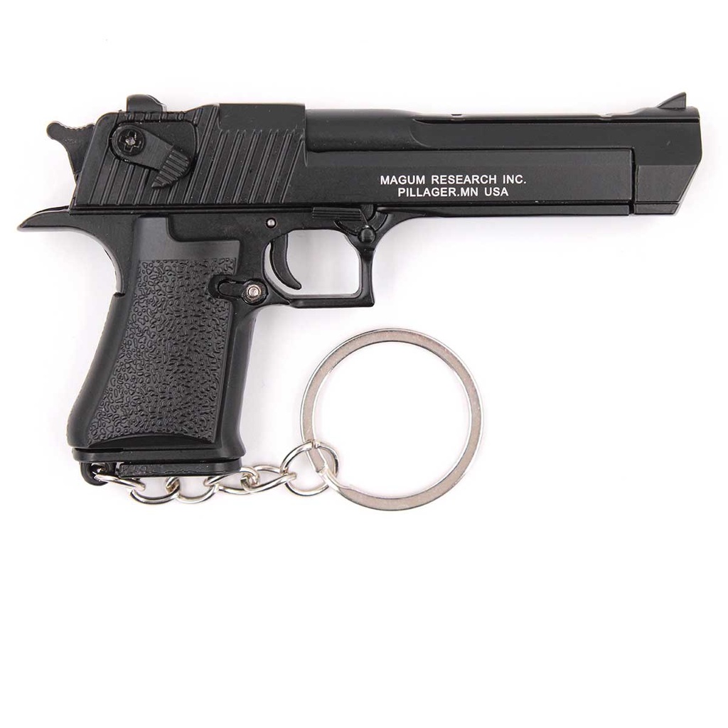 LLAVERO PISTOLA DESERT EAGLE 8,9 CM NEGRO