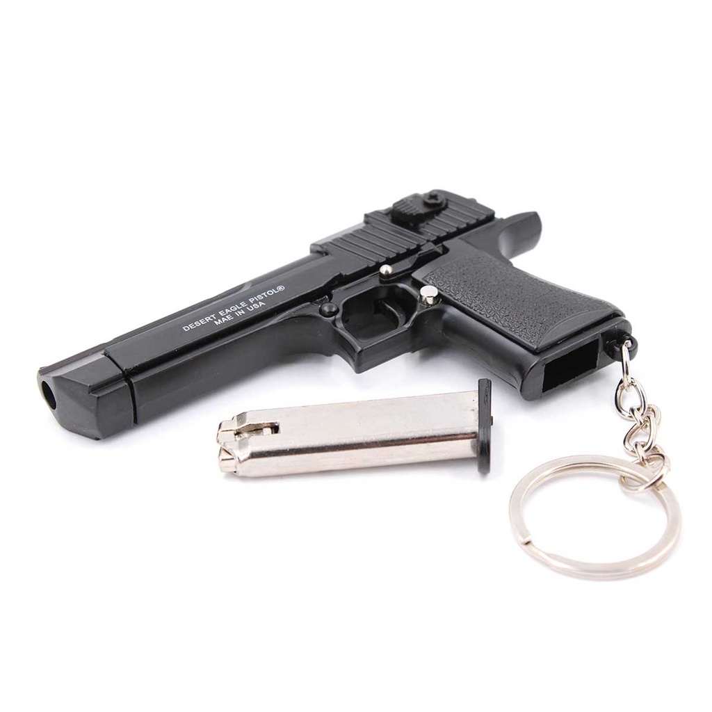 LLAVERO PISTOLA DESERT EAGLE 8,9 CM NEGRO