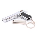 LLAVERO PISTOLA DESERT EAGLE 8,9 CM PLATA