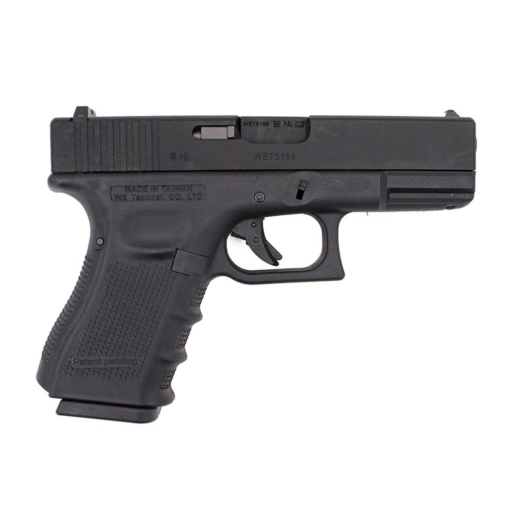 PISTOLA WE G19 V4 FULL METAL NEGRA