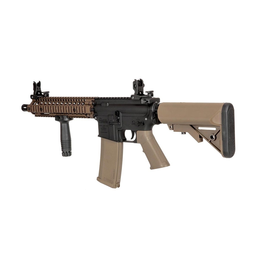 FUSIL SPECNA ARMS DANIEL DEFENSE MK18 SA-E19 EDGE HAL 2 NEGRO-BRONCE