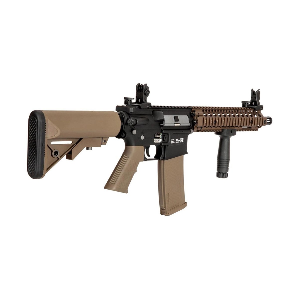 FUSIL SPECNA ARMS DANIEL DEFENSE MK18 SA-E19 EDGE HAL 2 NEGRO-BRONCE