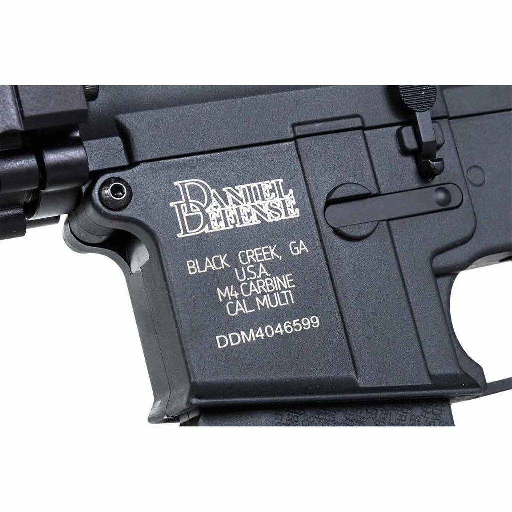 FUSIL SPECNA ARMS DANIEL DEFENSE SA-C19 CORE GEN.2 HAL ETU ASG NEGRO