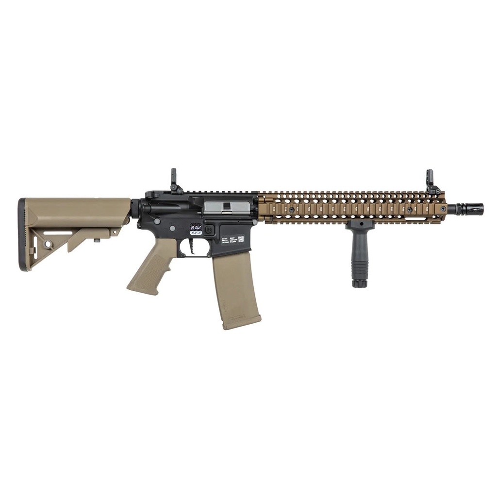 FUSIL SPECNA ARMS PRIME DANIEL DEFENSE MK18 SA-P26 HAL ETU BRUSHLESS NEGRO-BRONCE