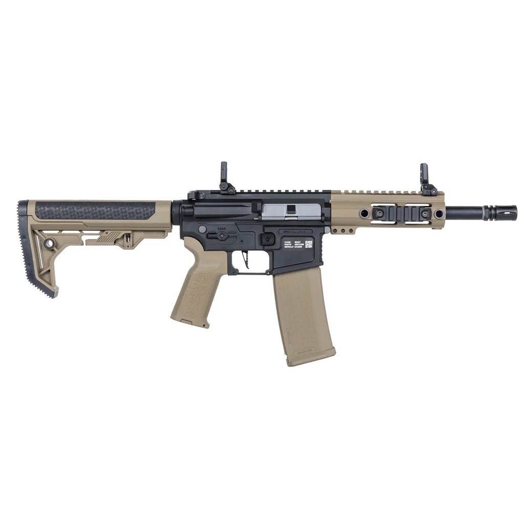 FUSIL SPECNA ARMS SA-F04-RL FLEX GEN.2 HAL ETU LIGHT OPS STOCK TAN