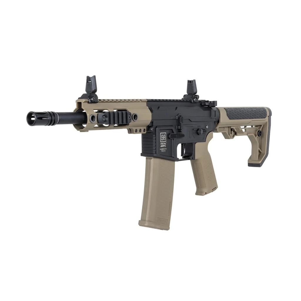 FUSIL SPECNA ARMS SA-F04-RL FLEX GEN.2 HAL ETU LIGHT OPS STOCK TAN