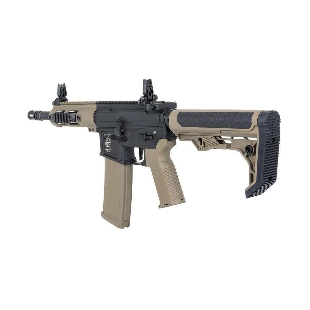 FUSIL SPECNA ARMS SA-F04-RL FLEX GEN.2 HAL ETU LIGHT OPS STOCK TAN