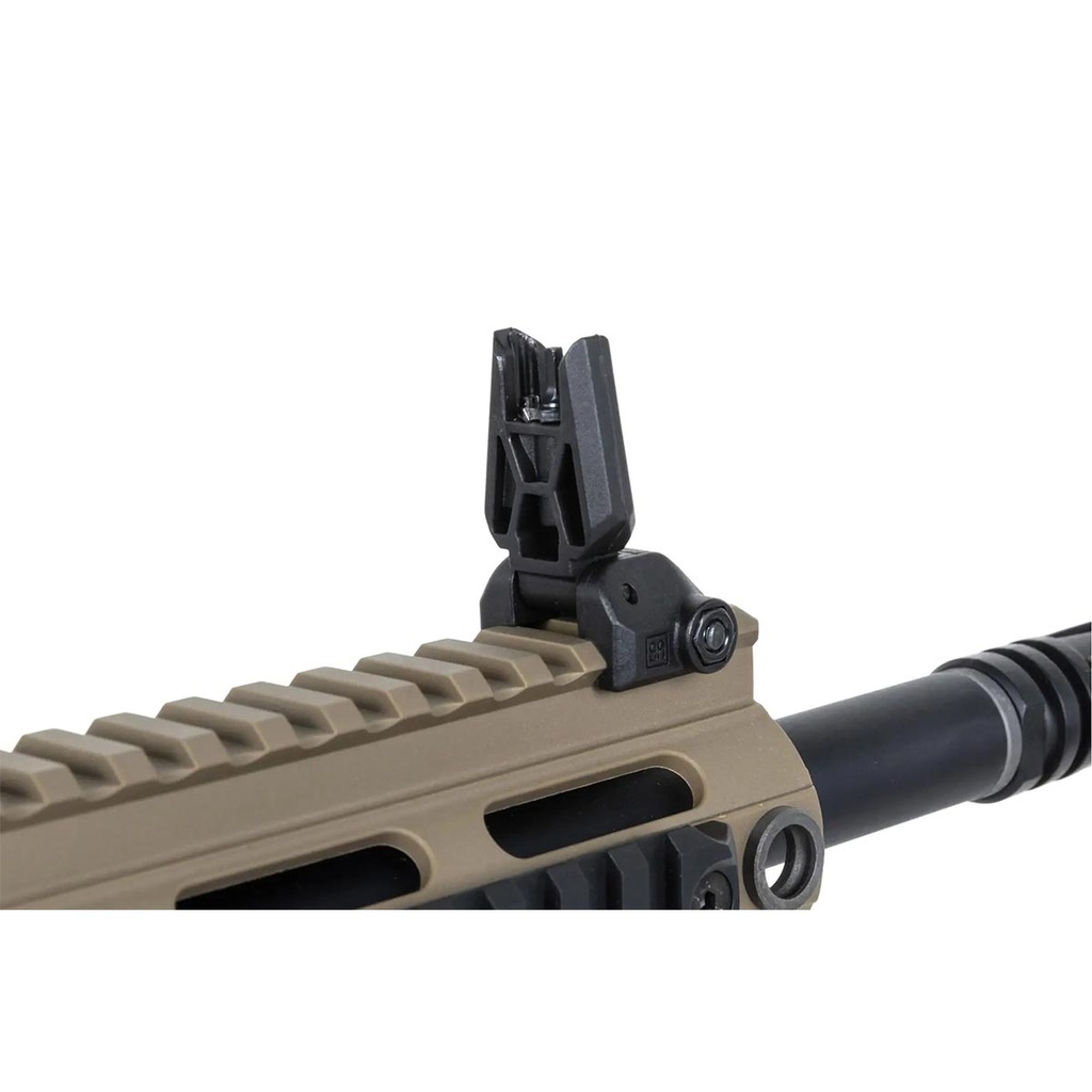 FUSIL SPECNA ARMS SA-F04-RL FLEX GEN.2 HAL ETU LIGHT OPS STOCK TAN