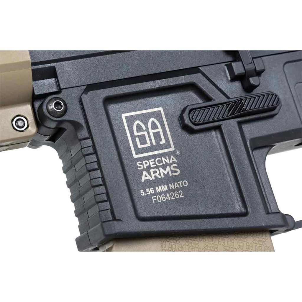 FUSIL SPECNA ARMS SA-F04-RL FLEX GEN.2 HAL ETU LIGHT OPS STOCK TAN