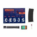FUSIL SPECNA ARMS SA-F04-RL FLEX GEN.2 HAL ETU LIGHT OPS STOCK NEGRO
