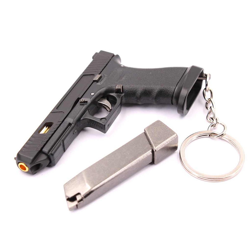 LLAVERO PISTOLA G34 7,5 CM NEGRO