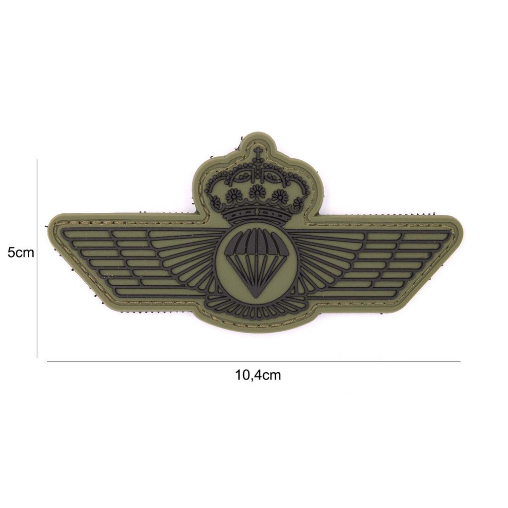 PARCHE IMMORTAL PVC ROQUISQUI BRIPAC VERDE