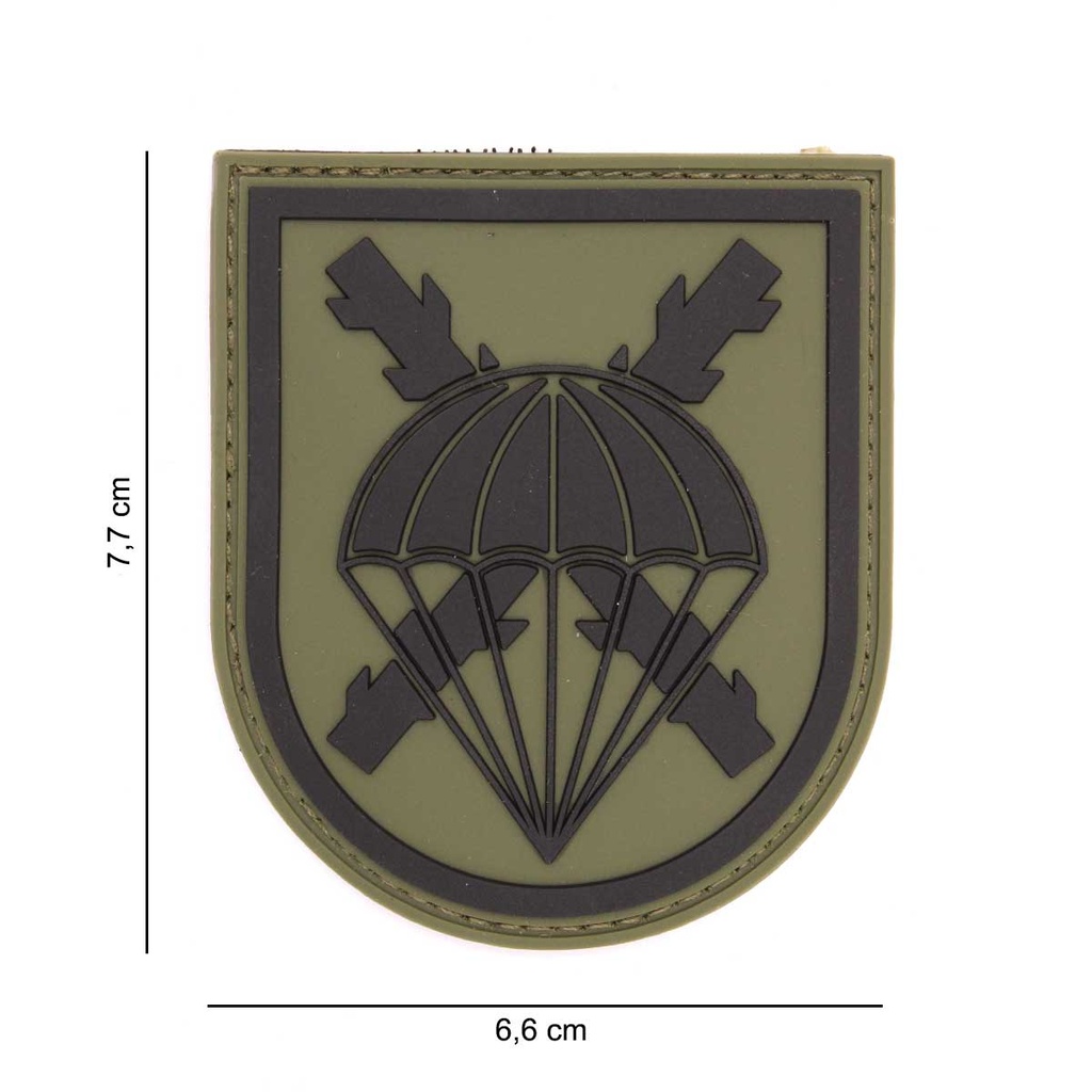 PARCHE IMMORTAL PVC BRIPAC VERDE