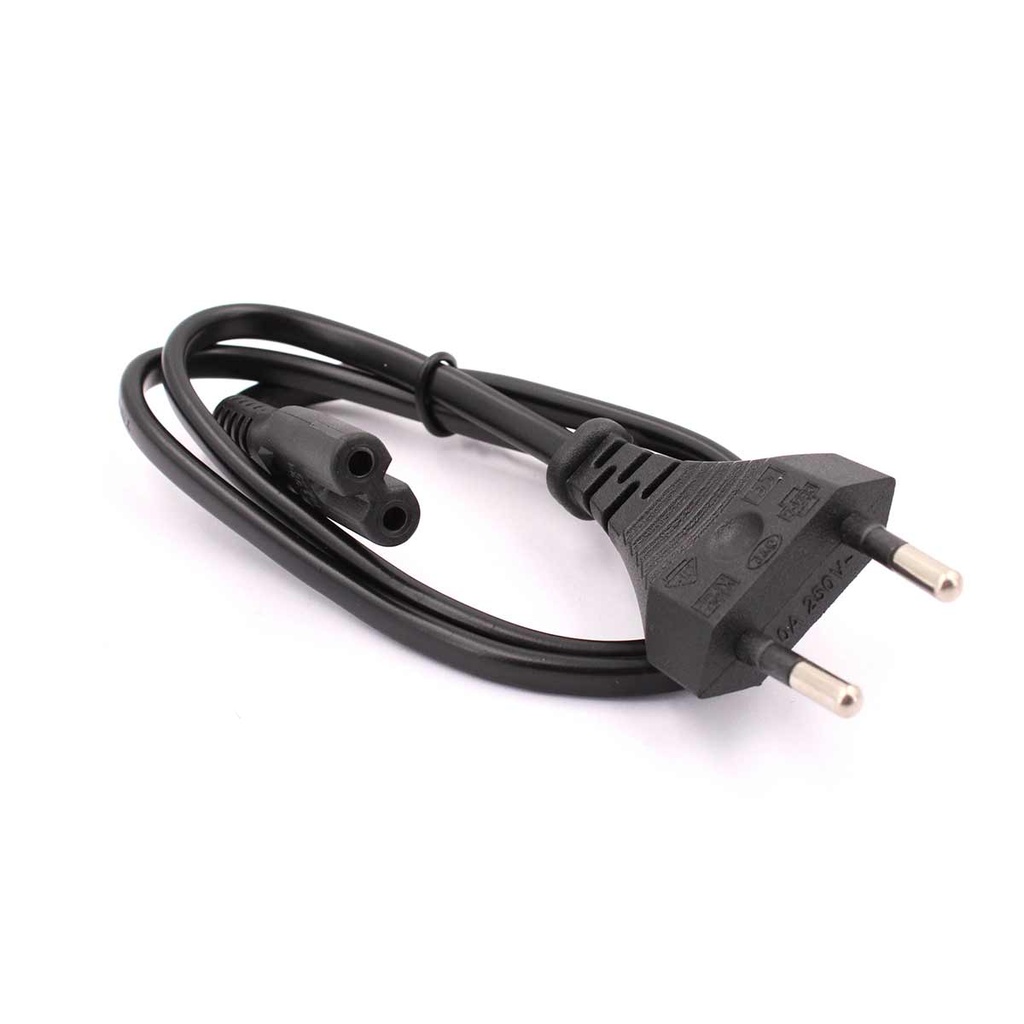 CABLE DE ALIMENTACION C7 2.5A NEGRO