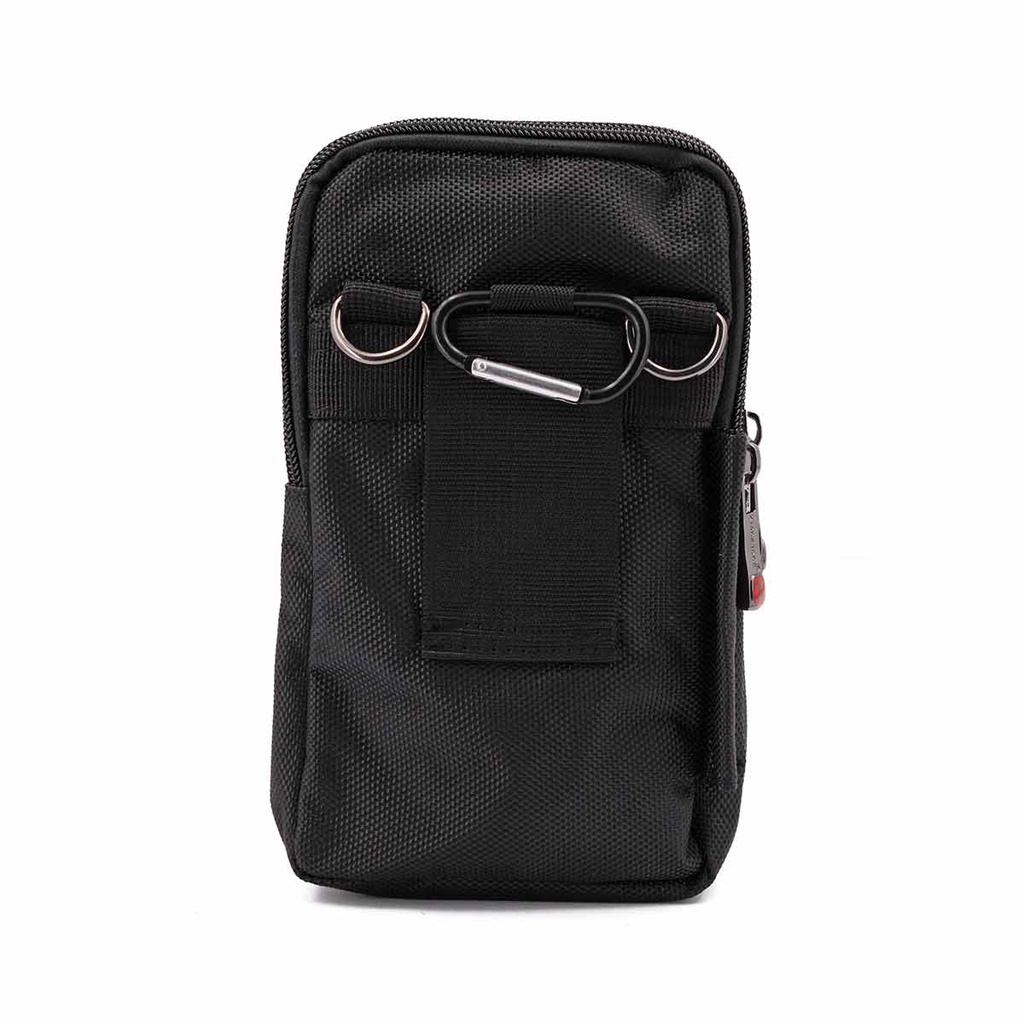 BOLSITO X CORDURA BOLSILLO FRONTAL NEGRO
