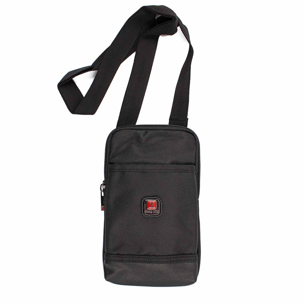 BOLSITO X CORDURA BOLSILLO FRONTAL NEGRO