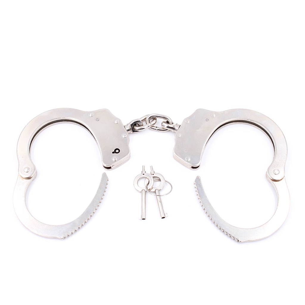 GRILLETE POLICE PLATA