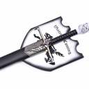 ESPADA 6010 GOT 112CM ACERO NEGRA