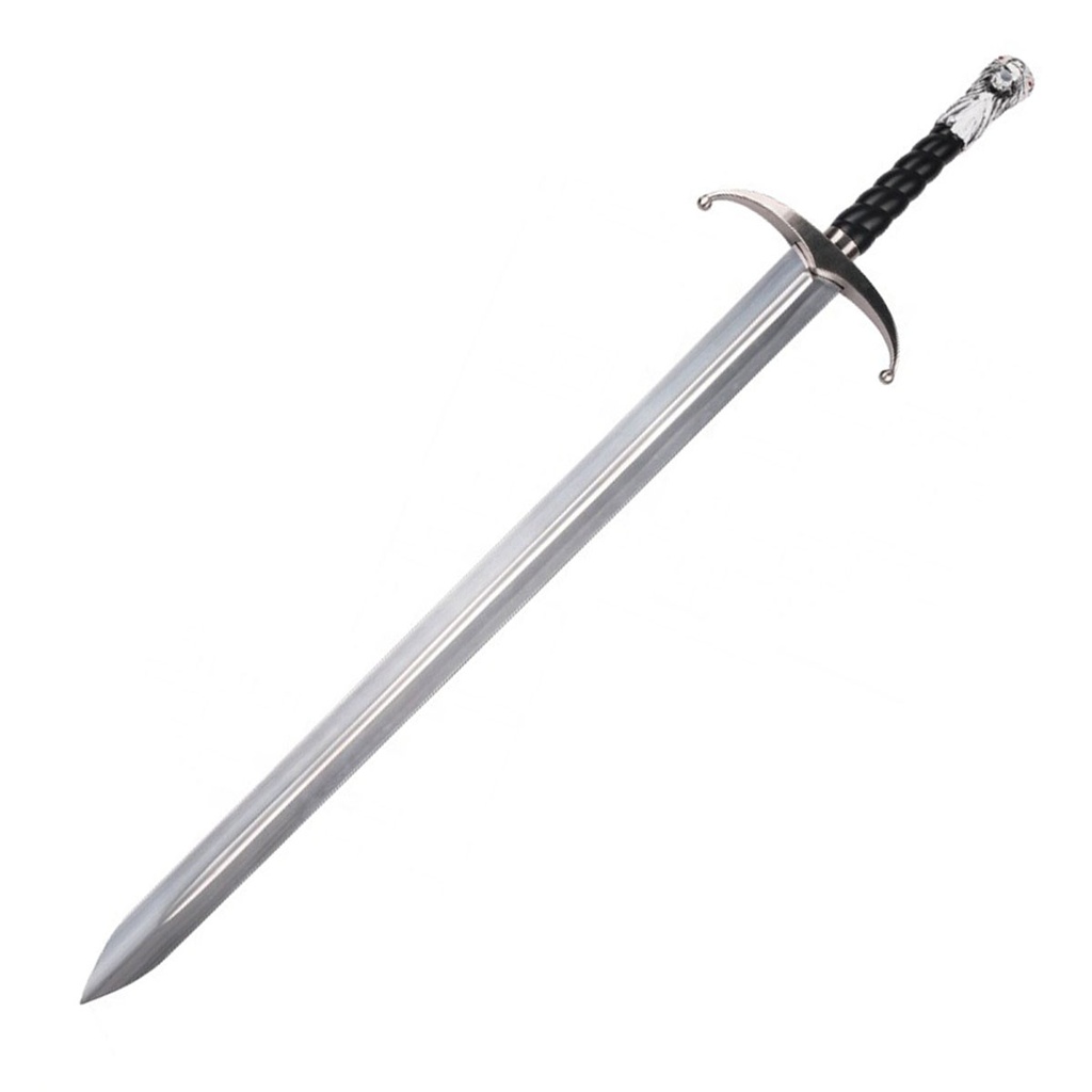 ESPADA 6025 GOT 108CM ACERO PLATA