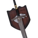 ESPADA 6036 GOT 115CM ACERO PLATA