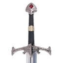 ESPADA 6039 HOD 105CM ACERO PLATA