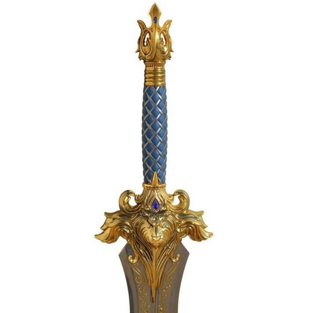 ESPADA 6029 WOF 120CM ACERO PLATA-DORADA