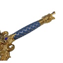 ESPADA 6029 WOF 120CM ACERO PLATA-DORADA