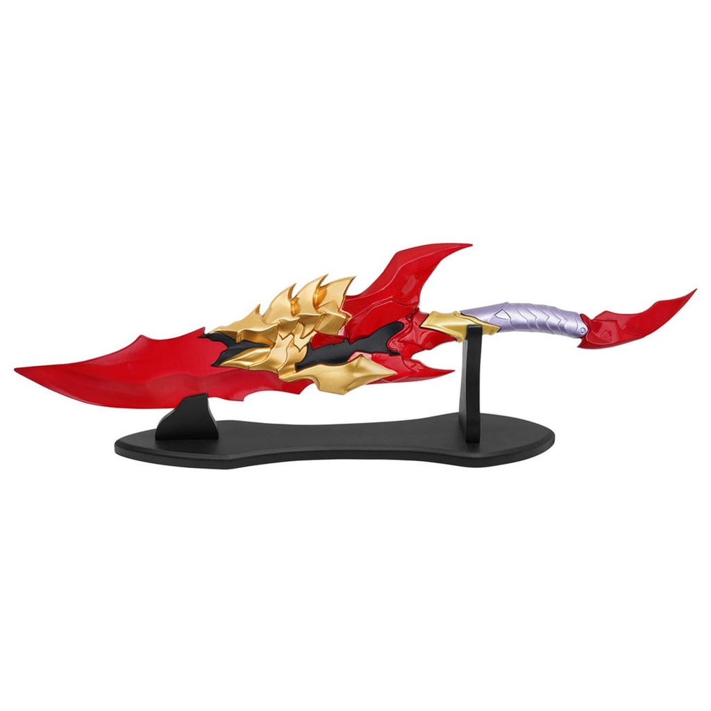 ESPADA 6058 SLV 62CM ACERO NEGRA-ROJA