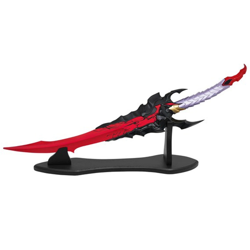 ESPADA 6057 SLV 62CM ACERO NEGRA-ROJA