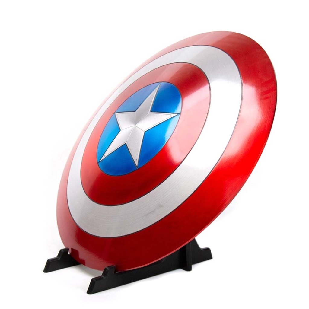 ESCUDO 120 ALU ROJO-AZUL-PLATA