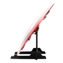 ESCUDO 120 ALU ROJO-AZUL-PLATA