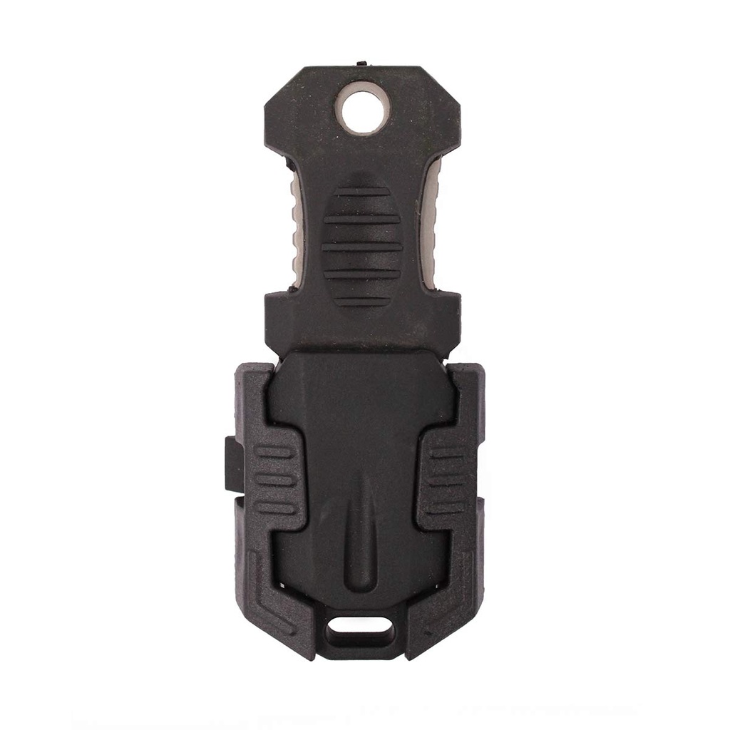 CUCHILLO MINI IMMORTAL MOLLE C/FUNDA RIGIDA NEGRO