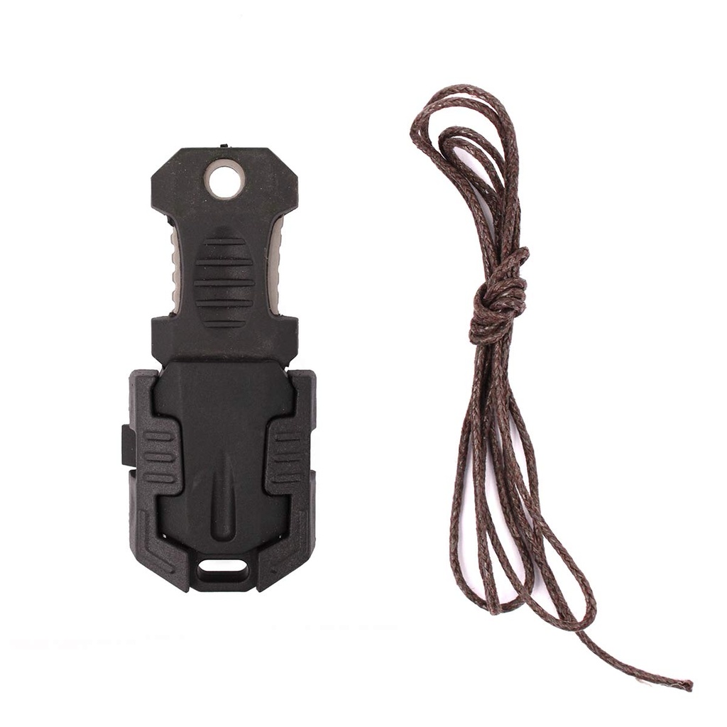 CUCHILLO MINI IMMORTAL MOLLE C/FUNDA RIGIDA NEGRO