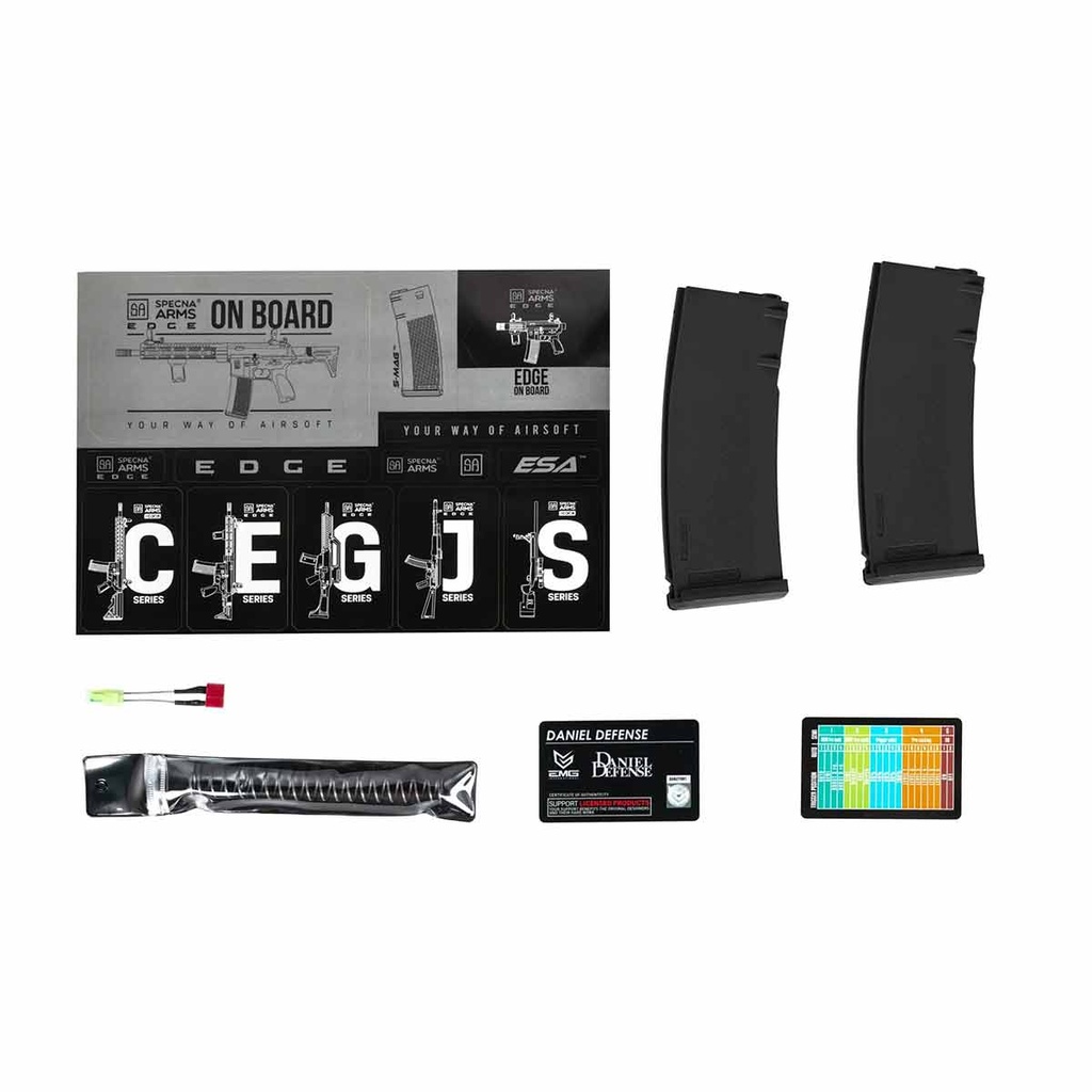 FUSIL SPECNA ARMS DANIEL DEFENSE SA-C27 CORE GEN.2 HAL ETU NEGRO