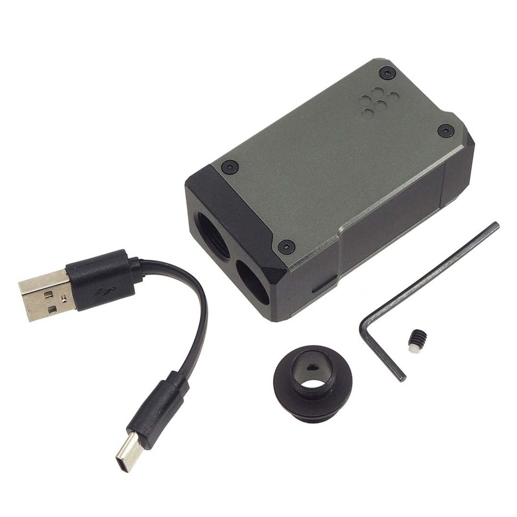 SILENCIADOR TRAZADOR C/FOGONAZO T238 SWIFT GRIS