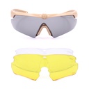 GAFA CORSO REVENGE GUNNER 3 LENTES COYOTE