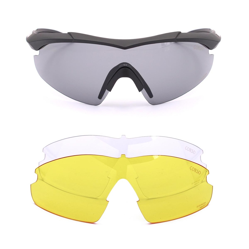 GAFA CORSO REVENGE BOW 3 LENTES NEGRA